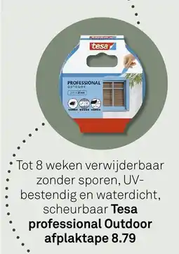 Karwei Tesa professional Outdoor afplaktape aanbieding