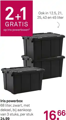 Karwei Iris powerboxen aanbieding