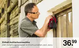 Karwei Einhell multischuurmachine aanbieding