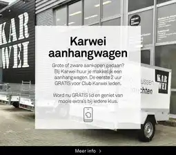Karwei Karwei aanhangwagen aanbieding
