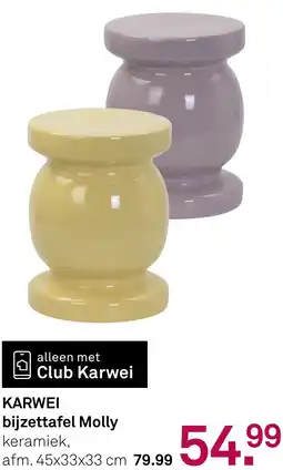 Karwei KARWEI bijzettafel Molly aanbieding