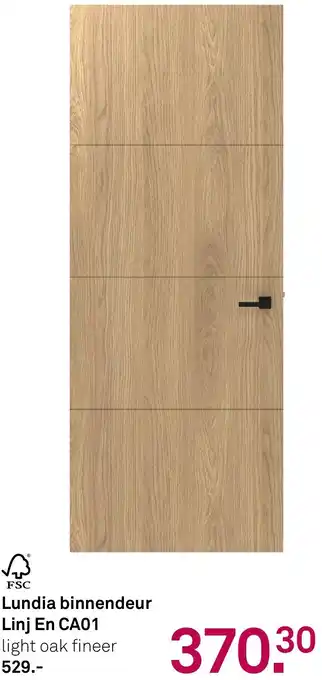 Karwei Lundia binnendeur Linj En CA01 aanbieding
