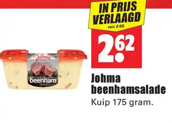 Dirk Johma peenhamsalade aanbieding