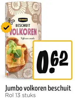 Jumbo Jumbo volkoren beschuit aanbieding