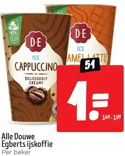 Jumbo Alle Douwe Egberts ijskoffie aanbieding