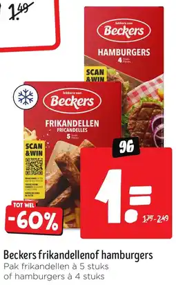 Jumbo Beckers frikandellenof hamburgers aanbieding