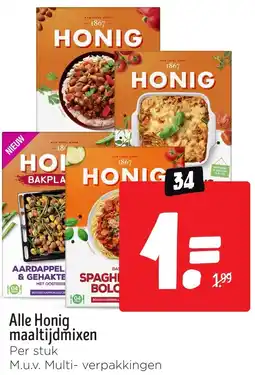 Jumbo Alle Honig maaltijdmixen aanbieding