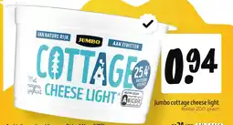 Jumbo Jumbo cottage cheese light aanbieding