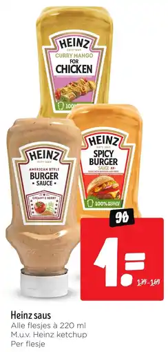 Jumbo Heinz saus aanbieding