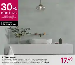 Karwei PVC wandtegel aanbieding