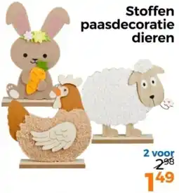 Trekpleister Stoffen paasdecoratie dieren aanbieding