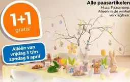 Trekpleister Alle paasartikelen aanbieding