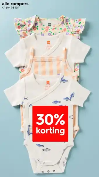 HEMA Alle rompers aanbieding