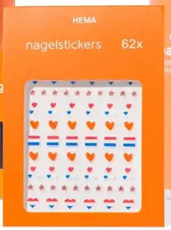 HEMA Nagelstickers aanbieding