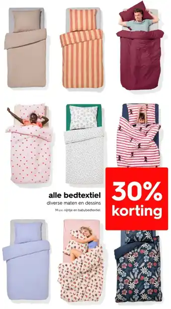 HEMA Alle bedtextiel aanbieding