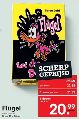 Sligro Flügel aanbieding