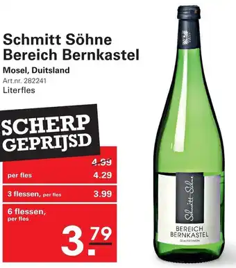 Sligro Schmitt Söhne Bereich Bernkastel aanbieding