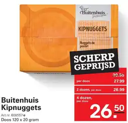 Sligro Buitenhuis Kipnuggets aanbieding