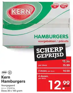 Sligro Kern Hamburgers aanbieding