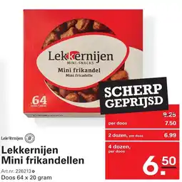 Sligro Lekkernijen Mini frikandellen aanbieding