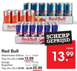 Sligro Red Bull aanbieding