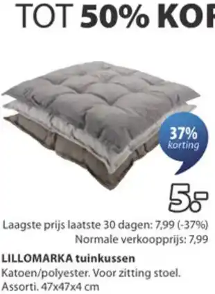 Jysk Lillomarka tuinkussen aanbieding