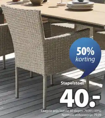 Jysk Jutlandia Aidt stoelen aanbieding