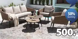 Jysk Jutlandia Udstrup loungeset aanbieding