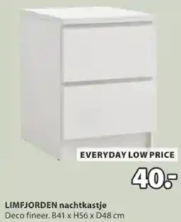 Jysk Limfjorden nachtkastje aanbieding