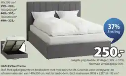 Jysk Haslev bedframe aanbieding