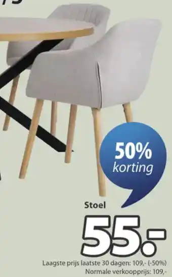 Jysk Adslev stoelen aanbieding