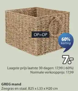 Jysk Greg mand aanbieding