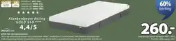 Jysk Dreamzone Gold S60 springveermatras aanbieding