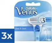 Bol.com Gillette Venus - 4 stuks - Scheermesjes - Voordeelverpakking 3 stuks aanbieding