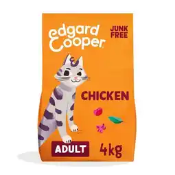 Bol.com 3x Edgard & Cooper Kattenvoer Adult Kip 4 kg aanbieding