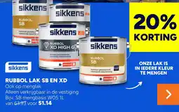 BOUWMAAT Rubbol lak sb en xd aanbieding