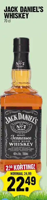 Super Dirck 3 Jack daniel's whiskey aanbieding