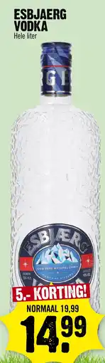 Super Dirck 3 Esbjaerg vodka aanbieding
