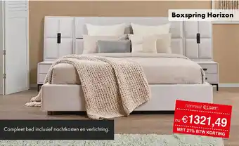 Woonsquare Boxspring Horizon aanbieding