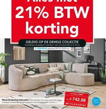 Woonsquare Woonlandschap Salvador aanbieding