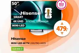 Expert Hisense QLED 50U79Q (2025) aanbieding