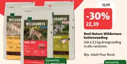 Maxi Zoo Real Nature Wilderness kattenvoeding aanbieding