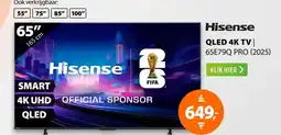 Expert Hisense QLED 65E79Q PRO (2025) aanbieding