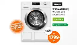 Expert Miele WEJ 895 WPS Excellence PowerWash & TwinDos & SteamCare aanbieding