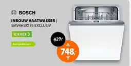 Expert Bosch SMV4HBX13E EXCLUSIV aanbieding