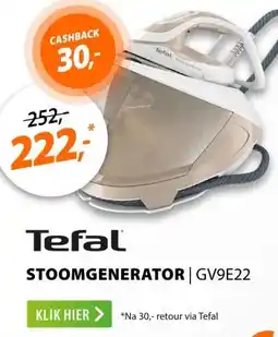 Expert Tefal GV9E22 aanbieding
