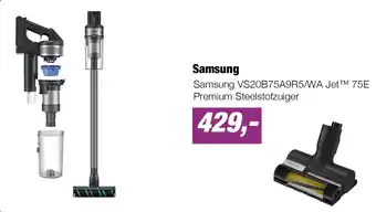 EP Samsung VS20B75A9R5/WA Jet™ 75E Premium Steelstofzuiger aanbieding