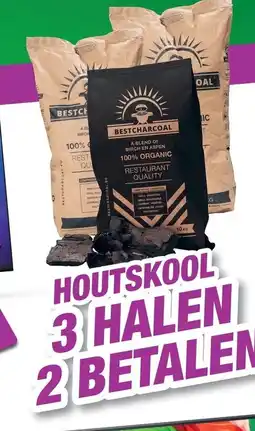 EP Beerepoot Houtskool 3 halen 2 betalen aanbieding