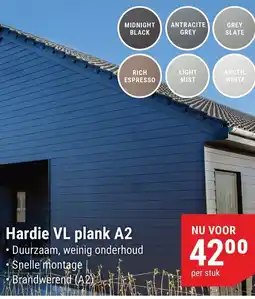 Pontmeyer Hardie VL plank A2 aanbieding