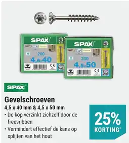 Pontmeyer Gevelschroeven aanbieding